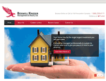 Tablet Screenshot of boswellkrieger.com